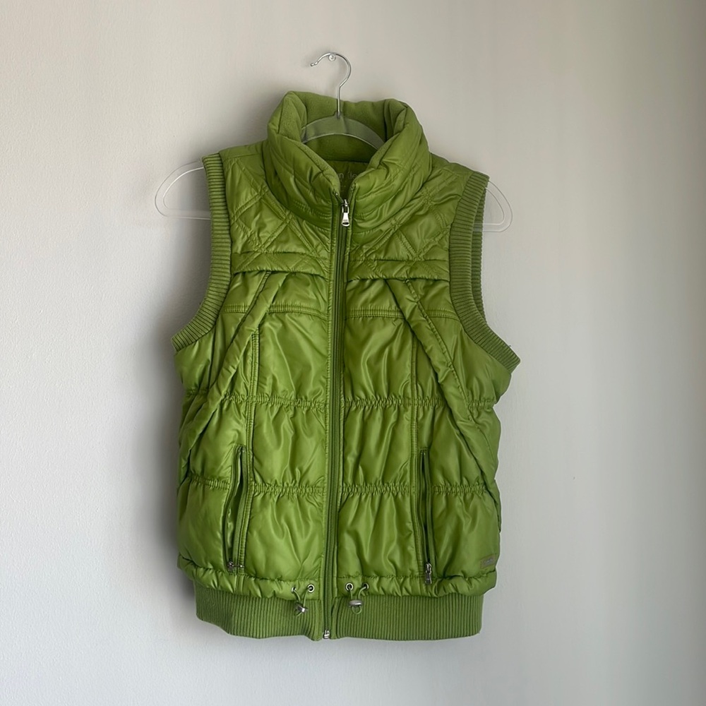 Calvin Klein Green Puffer Vest